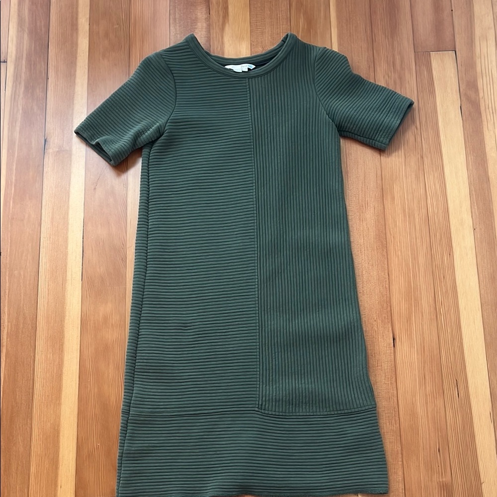Boden olive green Short Sleeve Dress 4